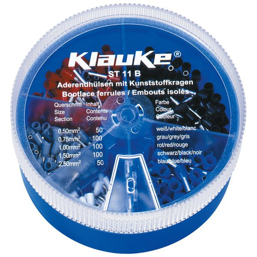 Klauke - Sortimentskasten für Anschluss- und Verbindungstechnik Streudose ST11L leer