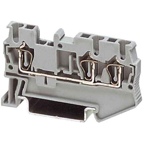 Phoenix Contact - Durchgangs-Reihenklemme Durchgangsklemme ST 2,5-TWIN BU 0,08-4qmm B=5,2mm bl