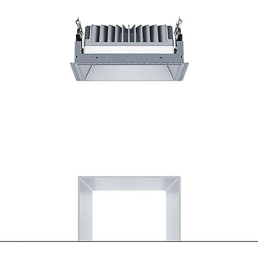 Zumtobel Group - Downlight/Strahler/Flutlicht LED-Einbauleuchte P-INF Q #60818252 3000K