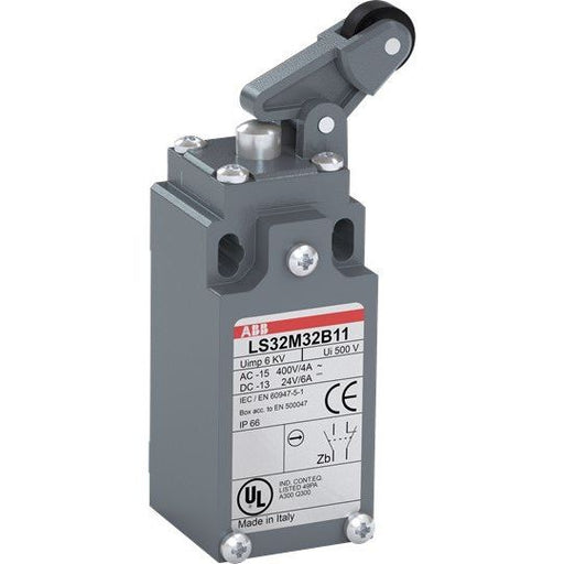 ABB Stotz S&J - Einzelpositionsschalter Standard-Positionsschalter LS33M32B11 Metall-Gehäuse IP66