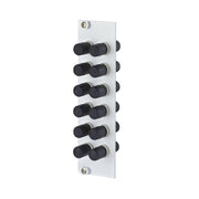 Metz Connect - Patchpanel LWL OpDAT REGpro Frontplatte 15024A3112-E 3HE 12xST MM Ph-Br