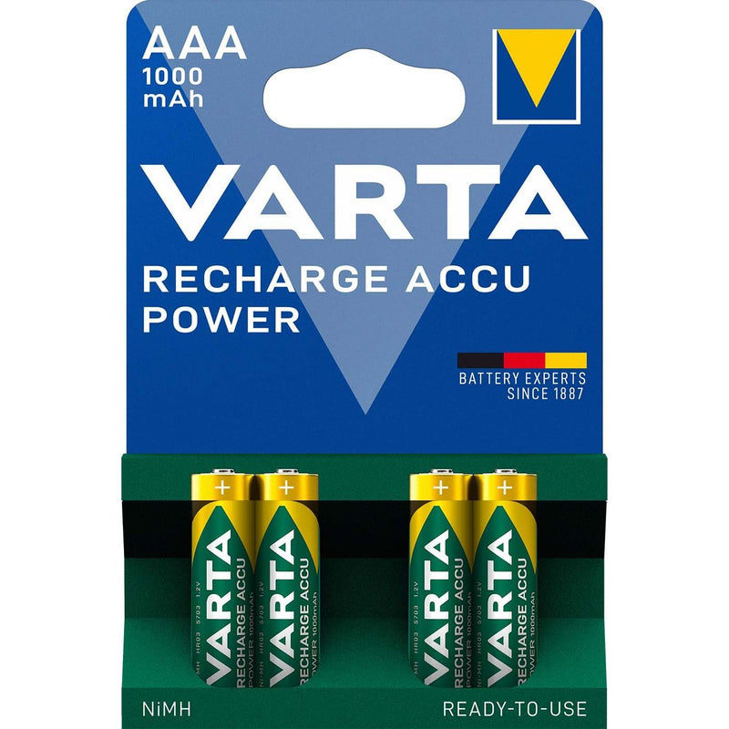 Varta Cons.Varta - Akku Recharge Accu Power AAA 5703 Bli.4 1,2V/1000mAh/NiMH