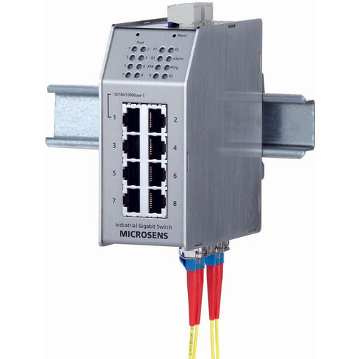 Microsens - Netzwerk Switch ProfiLine Switches Gigabit MS650869PMSMC-48-V2 7x10/100, 3xSFP